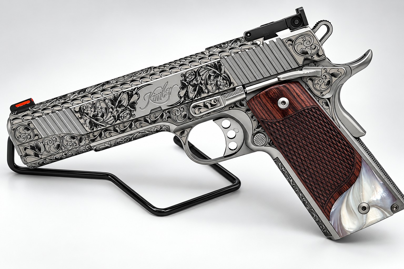 Kimber 1911 Scrollwork