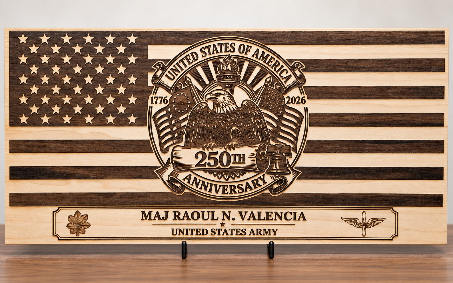 Military Commemorative Plaque