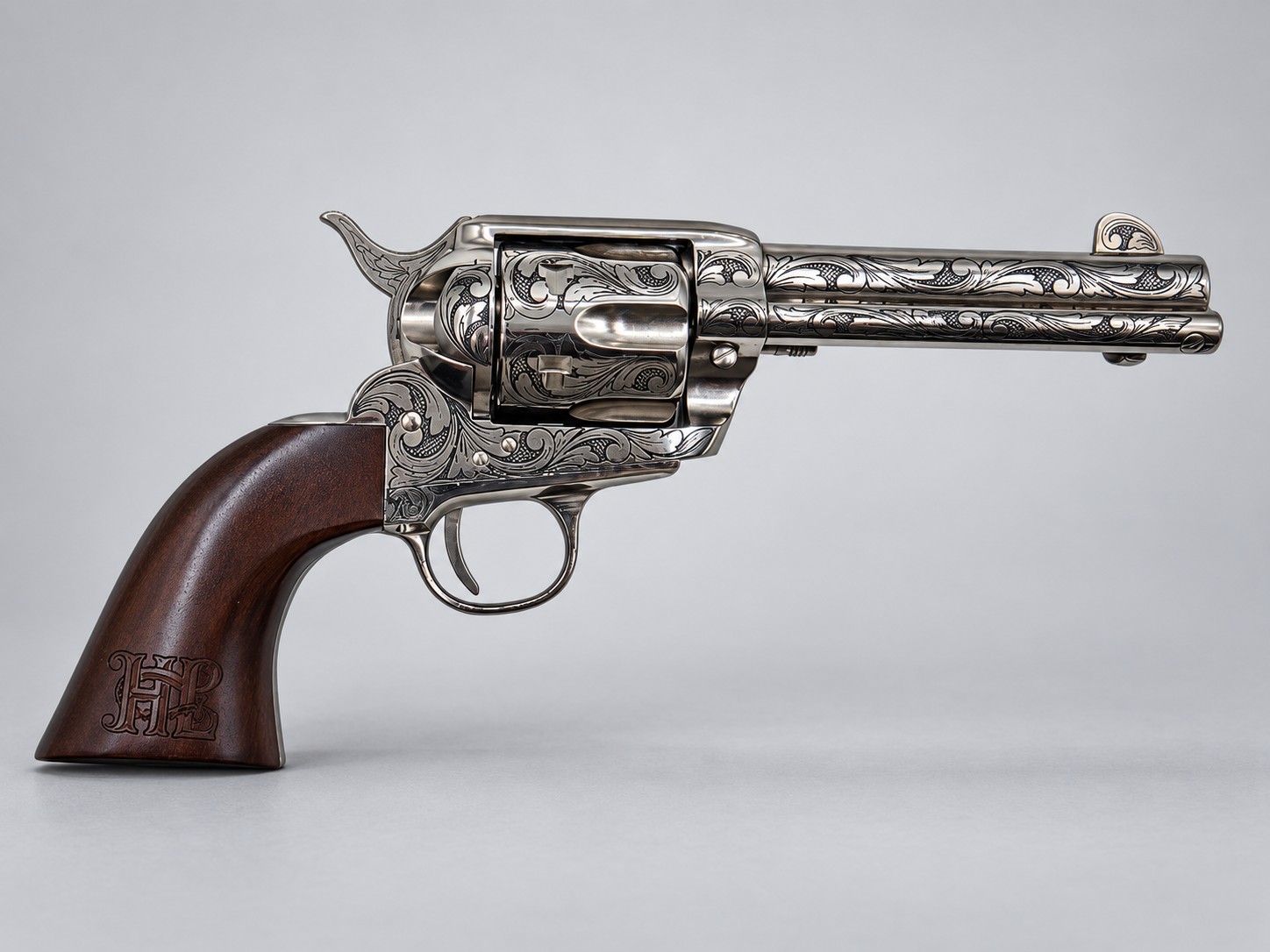Western Scrollwork Revolver
